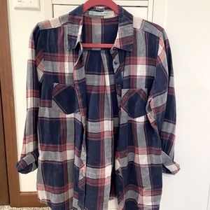 Maurices Plaid Button Down